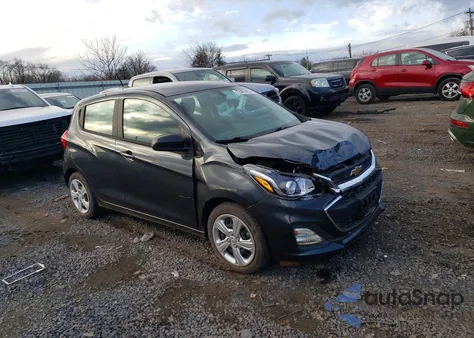 2019 Chevrolet Spark Ls from USA, damaged, VIN KL8CB6SA4KC753590